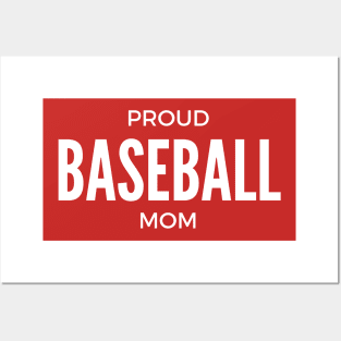 Proud Baseball Mom Posters and Art